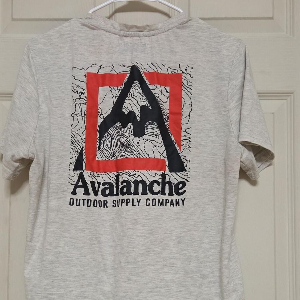 Avalanche Men's Grey T-shirt